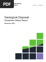 NDA Report No DSSC-453-01 - Geological Disposal - Geosphere Status Report