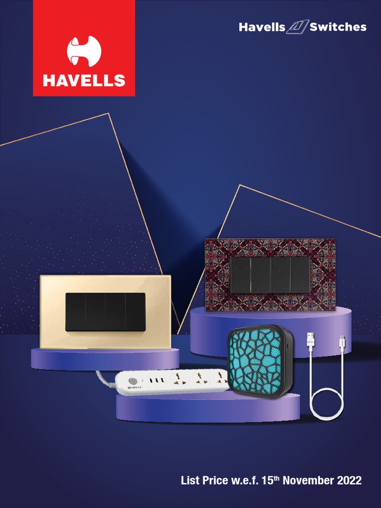 Havells Switches Download Free PDF Physical