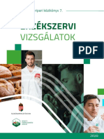 Élelmiszeripari Kézikönyv 7 Érzékszervi Vizsgálatok