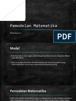 PPM Pemodelan Matematika