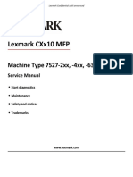 Lexmark Color Cx310 Cx410 Cx510 Service Manual