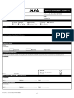 Method Statements (MST)