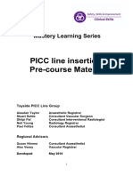 Picc Line Precourse Material