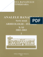 10 11 Analele Banatului Arheologie Istorie X XI II 2002 2003