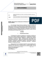 NI Observaciones DG Costes y Gestión de Personal