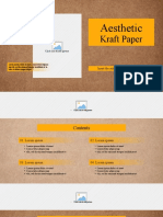 Aesthetic Kraft Paper - PPTMON