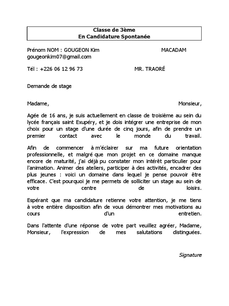 lettre-motivation-stage-3eme-pdf