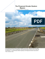 Focus On The Proposed Greater Eastern Bypass
