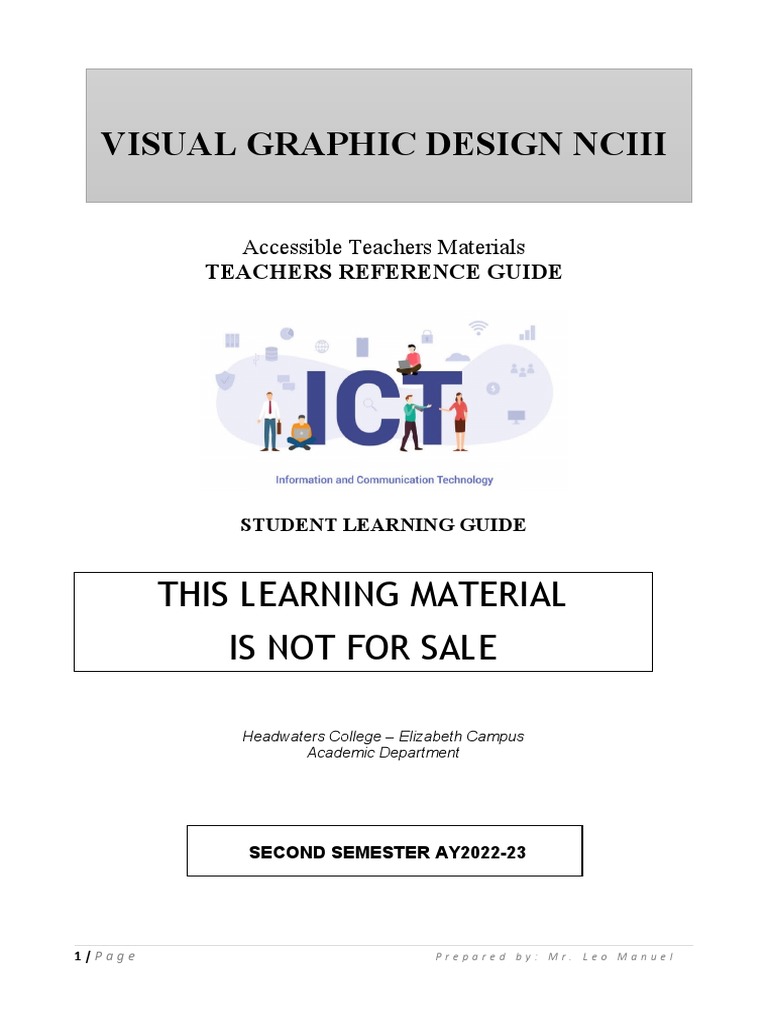 Wk 1 Vgd Module 01 Ses 01 2ndsemay2022 23 Pdf Logos Brand