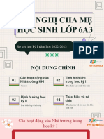 HỘI NGHỊ CHA MẸ HỌC SINH 6A3