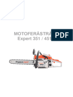 Manual de Utilizare Motofierastrau Ruris Expert 451