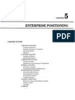 Enterprise Positioning: Chapter Outline