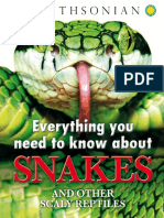 (Smithsonian) John Woodward - Everything You Need To Know About Snakes and Other Scaly Reptiles-DK Publishing (2013)