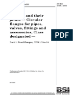 BS EN 1759-1 (2004) - Flanges Class Designated-En To Asme