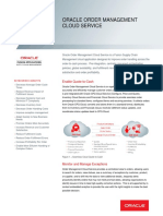 Oracle Order Management Cloud Service