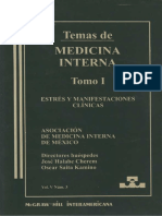 Temas de Medicina Interna. Tomo I Estrés y Manifestaciones Clíni