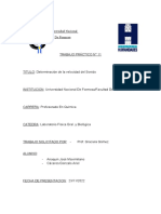 11 - Desarrollo - INFORME #11 - DETERMINACION DE LA VELOCIDAD DEL SONIDO - Fca, Gral y Biologica - ANAQUIN JOSE MAXIMILIANO