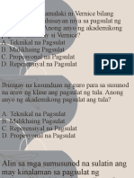 Anyo NG Pagsulat