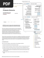 Computer Networks - ANU