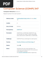 Computer Networks - Syllabus Website - Athabasca University