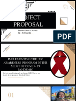 Hiv Awareness Project Proposal