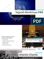 Sejarah Berdirinya PBB