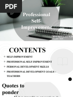 Professional Self-Improvement