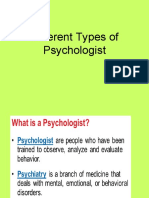 Psychology Types