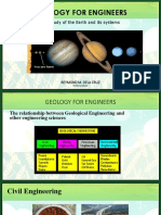 Geology For Civil Engineering Week1