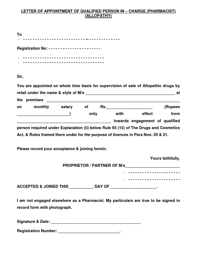 PHARMACIST | PDF | Pharmacist | Affidavit