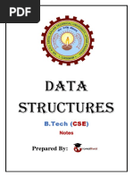 Data-Structure CSE AKTU Notes