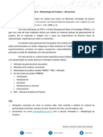 Atividade Metodologia de Projetos