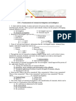 CDI 1 Fundamentals Criminal Investigation