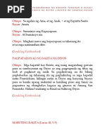 Holy Mass Guide (Tagalog Edition) | PDF