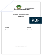 Escola de Sargentos das Forças Armadas - Trabalho de Psico-Pedagogia