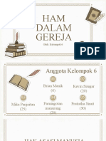 HAM Dalam Gereja