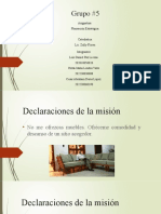 Ejemplos de Declaración de Misión