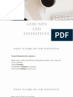 Gerunds & Infinitives