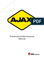 Ajax Preventative Maintenance Manual