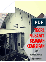 Teori, Filsafat Sejarah Kearsipan - 21 Feb 2023