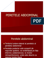 Peretele Abdominal LP