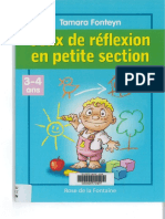 RDLF - Jeux de Réflexion en Petite Section