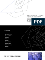 Influenta Duala Asupra Mediului Si Calitatii Mediului in
