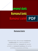 Stilul Ionic Doric Si Corintic