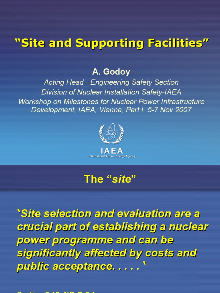 Nuclear Power Plant Site Selection Guide | PDF | International Atomic ...