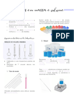 Medidas em Massa e Volume