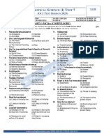 Oct Pol Sci Test 7 (I)