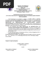 Checklist Toilet Filipino | PDF