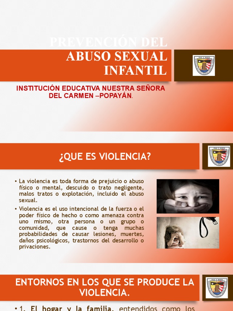 Prevención de Abuso Sexual Infantil | PDF | Abuso infantil | Abuso sexual