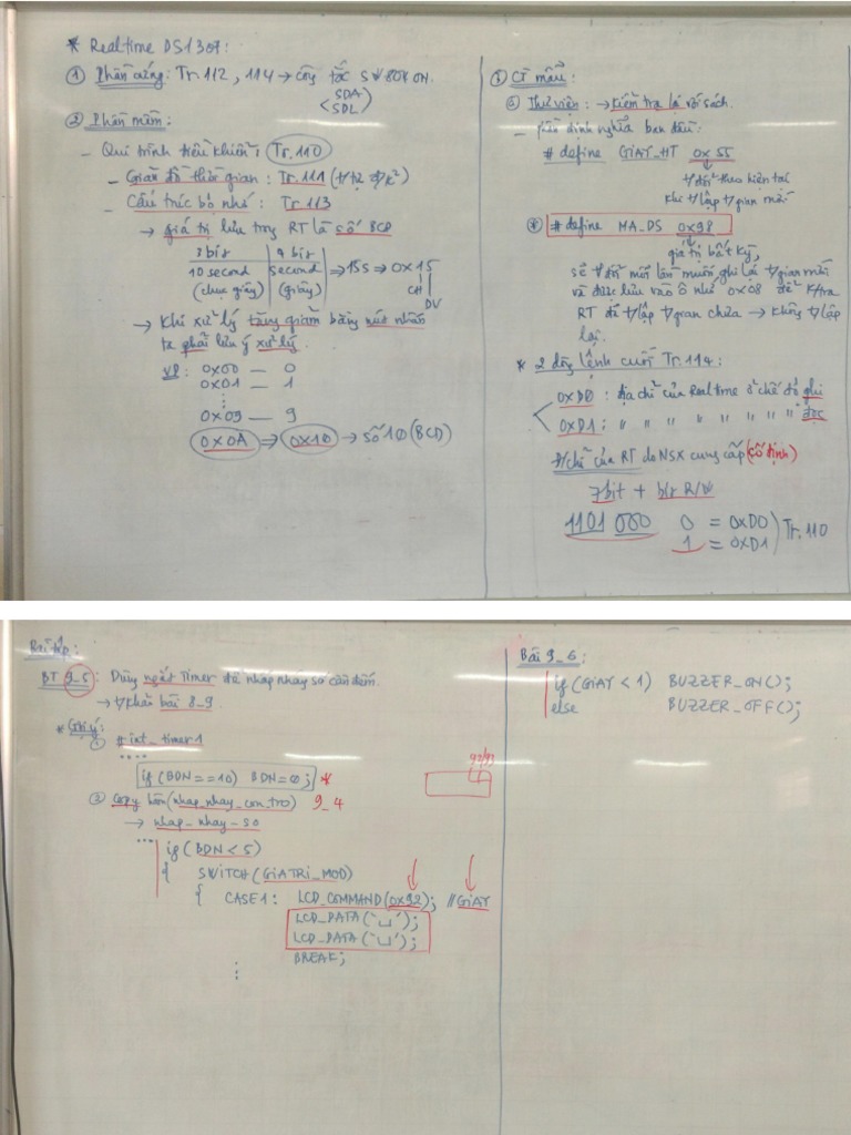 9 - Bai Giang DS1307 | PDF